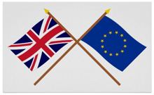 UK and European Flags